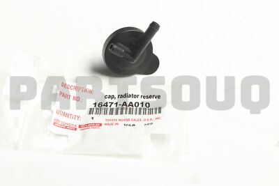 16471AA010 Genuine Toyota CAP SUB-ASSY, RESERVE TANK 16471