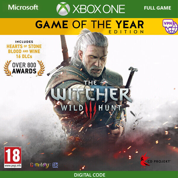 The Witcher 3 Game of the Year Edition (Xbox One)