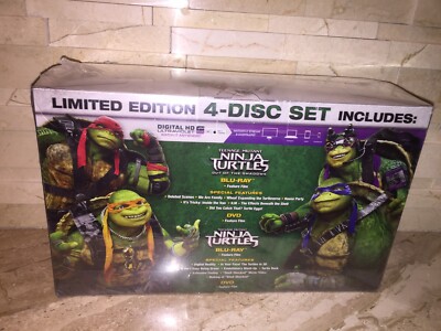 Teenage Mutant Ninja Turtles Dvd Blu-ray, Lunchbox, Masks