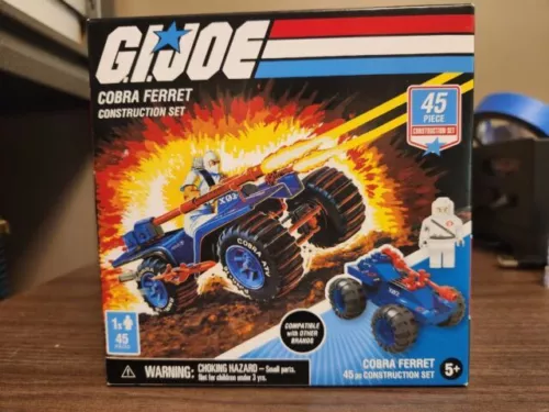 G. I. Joe Forever Clever Construction Mini Sets Licensed by Hasbro New/Sealed