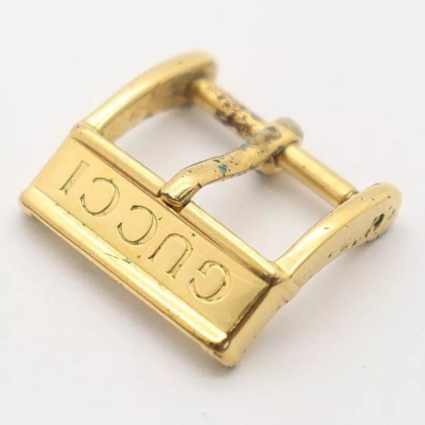 Bracelet de montre bracelet pour homme Gucci boucle véritable pour pièces couleur or 14 mm #1