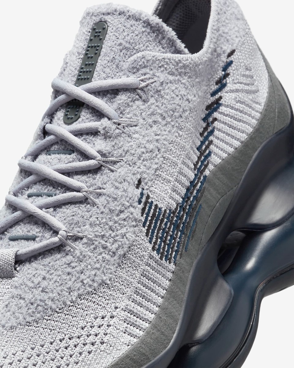 Nike Air Max Scorpion Flyknit Shoes Pewter/Dark Smoke Gray