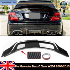 FOR MERCEDES C CLASS W204 SALOON RENNTECH STYLE REAR TRUNK BOOT SPOILER 08-2014