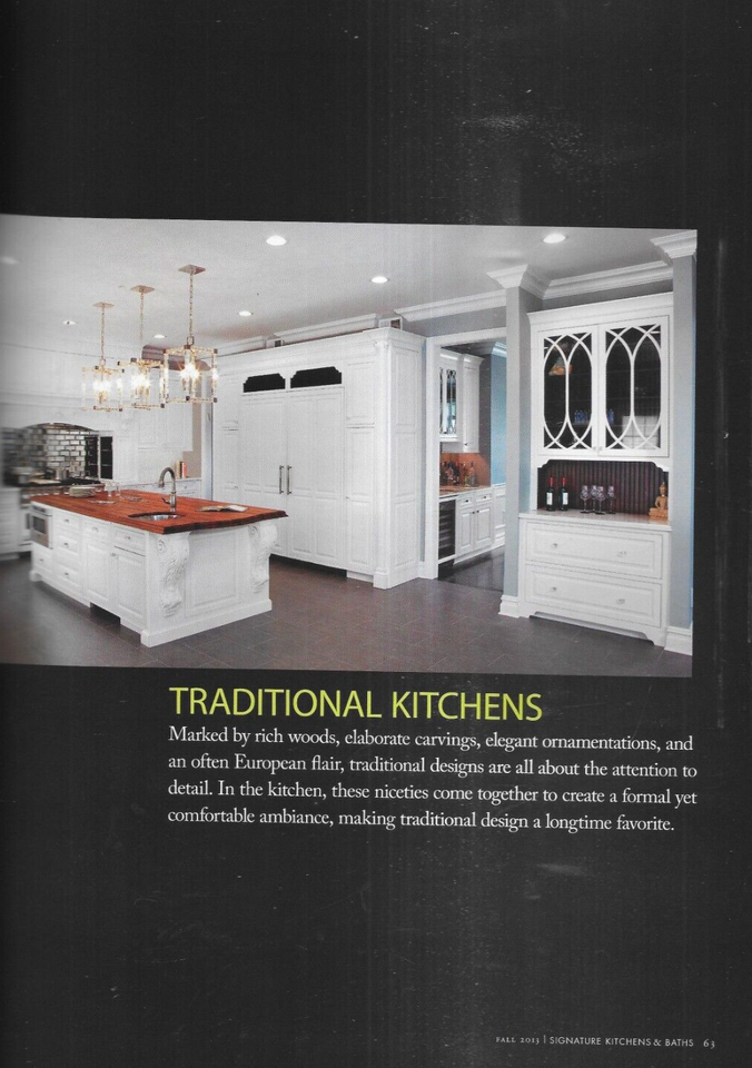 Signature Kitchens Baths Magazine Traditional Contemporary Designers