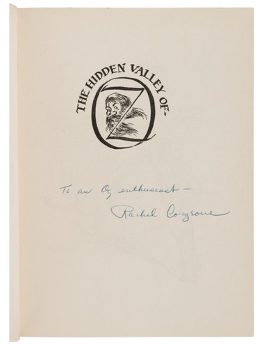 Hidden Valley of Oz ~ SIGNED by Rachel Cosgrove, 1951 Reilly & Lee 1st Edition - Picture 2 of 22