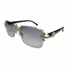Triple Cross Bling Sunglasses Unisex Sunglass Eyewear UV Protected Lenses Luxury