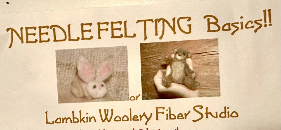 Needle Felting Needles & Fiber Natural Spinning Fiber (B30) - Image 4 of 4