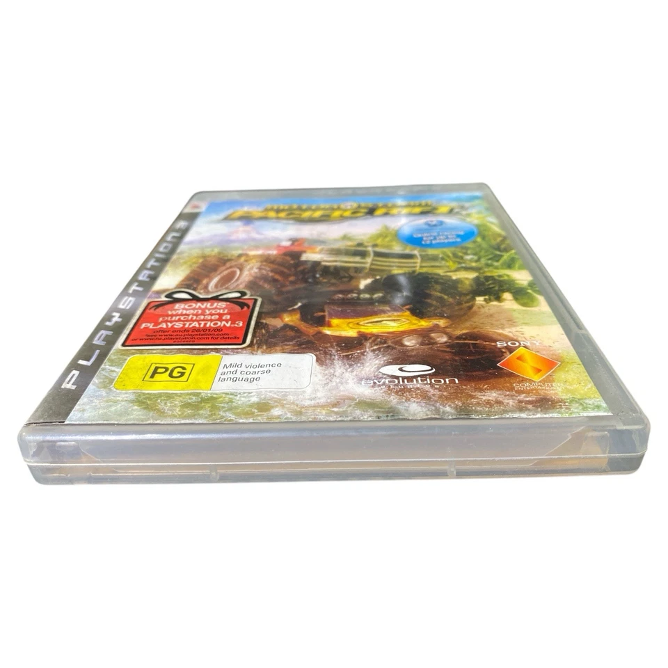 MotorStorm Pacific Rift Sony PlayStation 3 PS3 Game Complete Manual Action CIB - Image 4 of 4