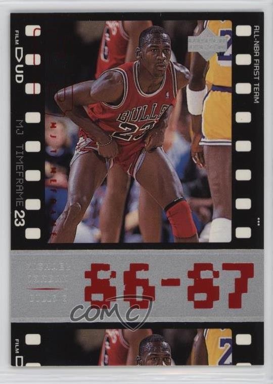 1998-99 Upper Deck Michael Jordan Living Legend #11 HOF Card