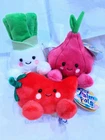 Rare Asia Limited Edition Exclusive Palm Pals Onion Chili Pepper Leek Plush Set