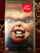 Universal Pictures Child's Play 3 VHS PAL 18 (1991) Justin Whalin