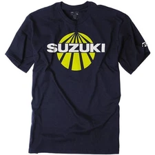Factory Effex Suzuki Sun Tee | Navy Blue | Sz XL