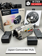 SONY HDR-CX560V Silver Handycam Full HD Exmor R 10x G Lens GPS 64GB Tested Japan