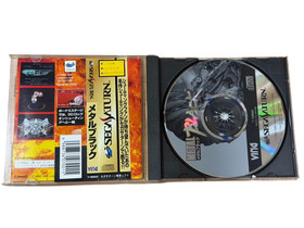 METAL BLACK Sega Saturn software So