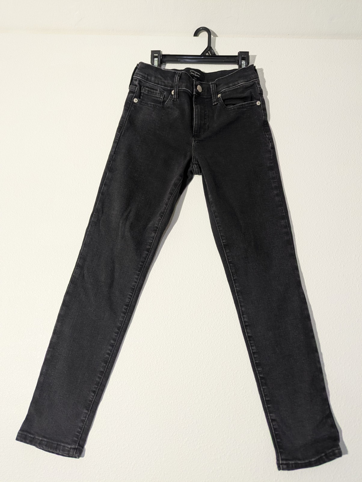 Banana Republic Denim Jeans Women's Dark Wash Black, Petite Skinny size 25/0