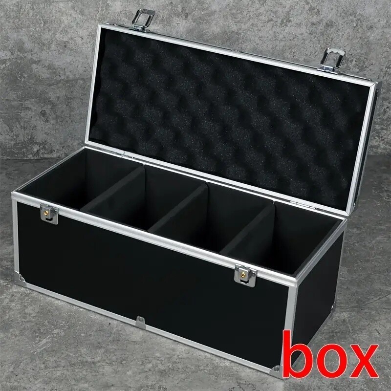 Heavy-Duty 4-Column Card Vault for PSA/BGS Slabs - Storage Case for Sports Cards