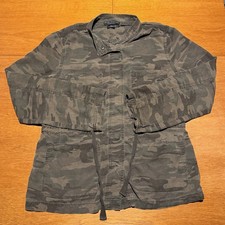 Social Standard By Sanctuary Jacket Womens Medium Camo Utility Anorak Military