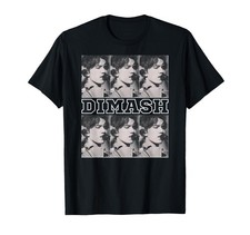 My Favorite Dimash Inspired Dear Dears Forever Music Art T-Shirt Small, Black