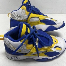 NIKE Air Speed Turf DZ4448-100 Boy  s 5Y GS Blue Yellow Athletic Sneaker Shoes