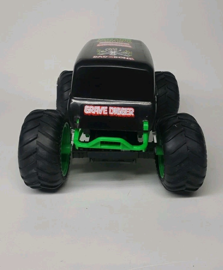 Mini LMT Grave Digger 2S 4x4 RTR Monster Truck brushed (batterie et chargeur inclus), vert,1/18
