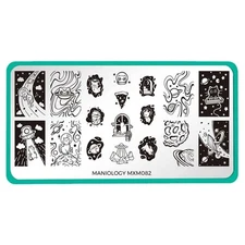 Planetary Xplorer: Meow-terverse (MXM082) - Nail Stamping Plate