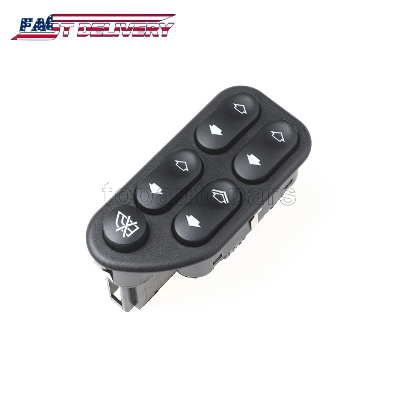 Interruptor de control de ventana eléctrica delantera izquierda 7S6514529AA para Ford Ranger Fiesta Ecosport Foto 3 de 4