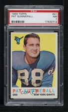 1959 Topps Pat Summerall #41 PSA 7 0q4x