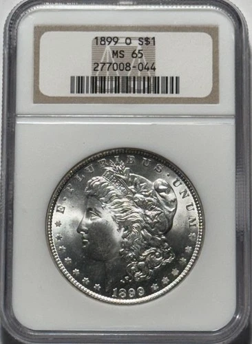 1899-O Morgan Silver Dollar NGC MS65 Gem Uncirculated