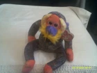 Vtg. Ty Beanie Baby-Bananas the Orangutan Ape-org tags-DOB 6/30/2000