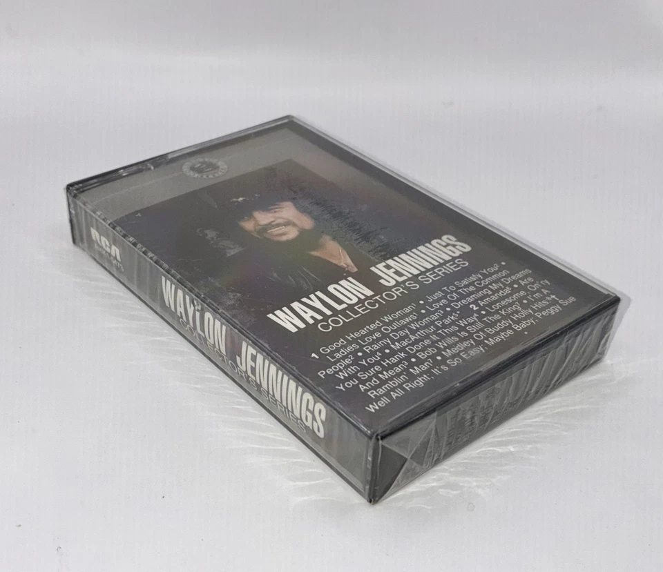 BRAND NEW SEALED Waylon Jennings Collector’s Series 1985 Music Cassette Tape RCA - Image 2 of 3