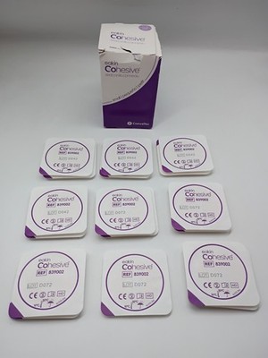 839002 CONVATEC  - EAKIN COHESIVE OSTOMY SMALL SEALS - 17 Seals (Missing 3) 