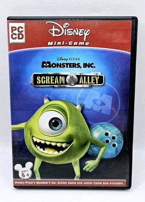 DISNEY/PIXAR MINISPIEL: Monsters Inc - Scream Alley - PC-CD ROM 