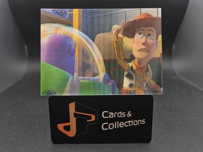 1996 Skybox Toy Story 3D Motion Lenticular Foil Insert Buzz & Woody #1 of 2