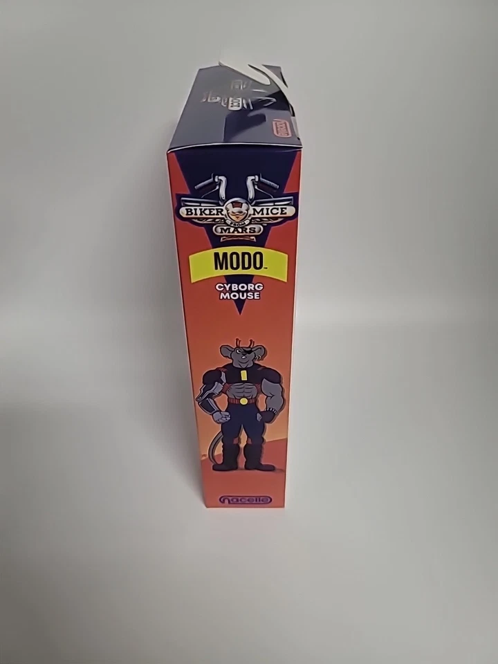 Biker Mice from Mars Modo Cyborg Mouse Nacelle Action Figure New Sealed - Image 3 of 4