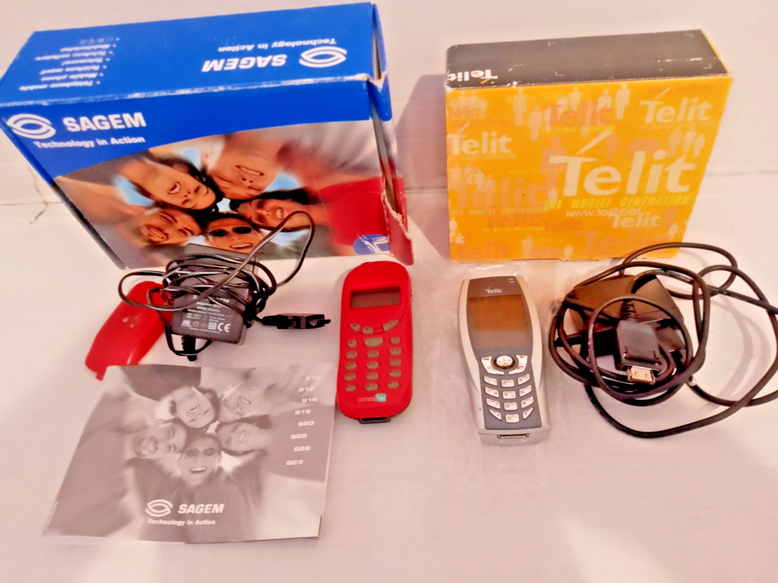 CELLULARI SAGEM /TELIT X COLLEZIONE O RICAMBI NON TESTATI