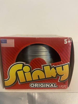 The Original Slinky Walking Spring Toy, 2.75-inch Diameter Metal Slinky, Toy The Original Slinky Walking Spring Toy, 2.75-inch Diameter Metal Slinky, Toy