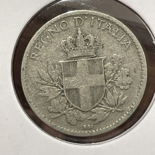 1918 Italy 20 Centesimi Coin F5258 - Picture 2 of 2
