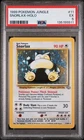 1999 POKEMON JUNGLE #11 SNORLAX-HOLO PSA 5