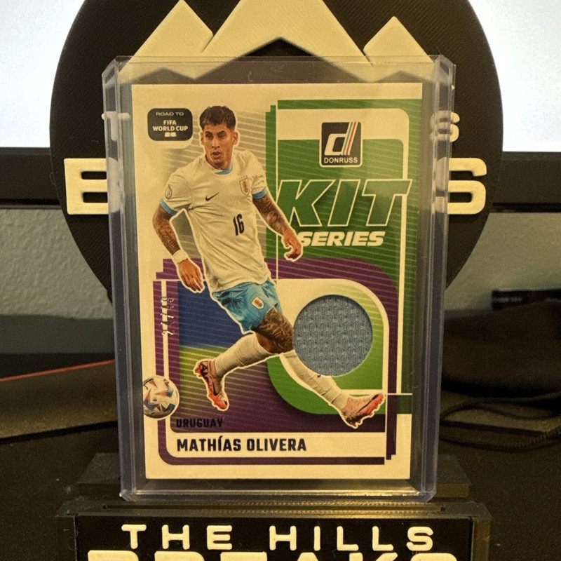 Donruss Road to FIFA World Cup Kit Series Mathías Olivera KS-48 Memo 24/49