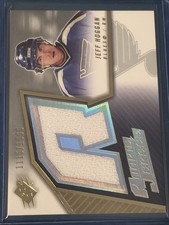 2005-06 JEFF HOGGAN SPX ROOKIE JERSEY CARD ST.LOUIS BLUES /1999. rookie card picture
