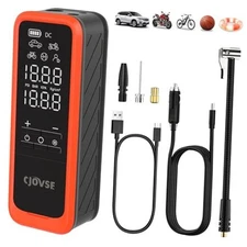 Portable Cordless Tire Inflator, 160PSI Air Pump with Portable Air Compressor