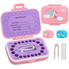 Tooth Holders for Kids Keepsake, Baby Teeth Keepsake Box, Tooth Saver, Tooth Con