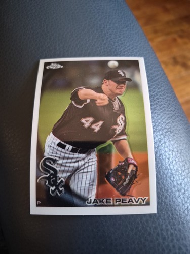 2010 Topps Chrome Jake Peavy #102 card