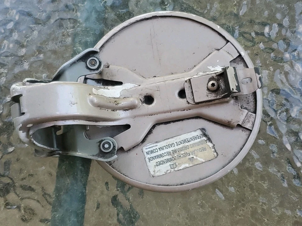 1998-2002 Lincoln Town tampa do tanque de enchimento de combustível para carro tampa de gás XF2D-9A095-AA FABRICANTE DE EQUIPAMENTO ORIGINAL - Imagem 3 de 3