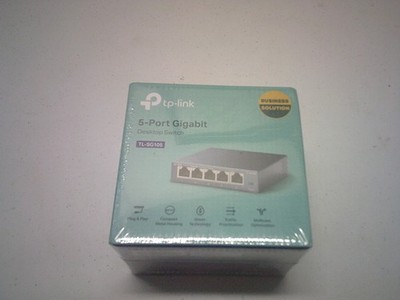 TP-LINK Technologies TP-Link (TL-SG105) 5-Port Gigabit Unmanaged Ethernet Switch