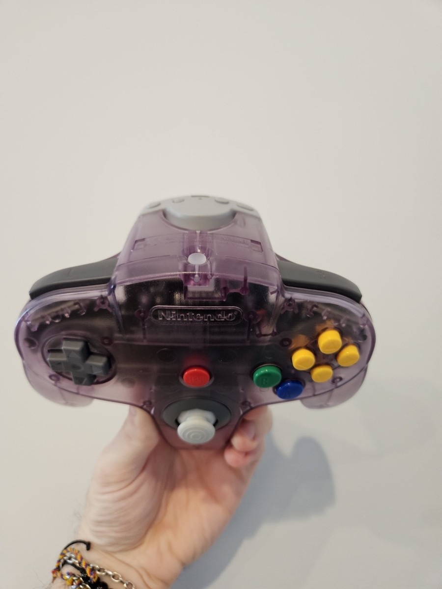 OEM Atomic Purple Nintendo 64 Controller 8bitdo Mod Kit TMR Hall