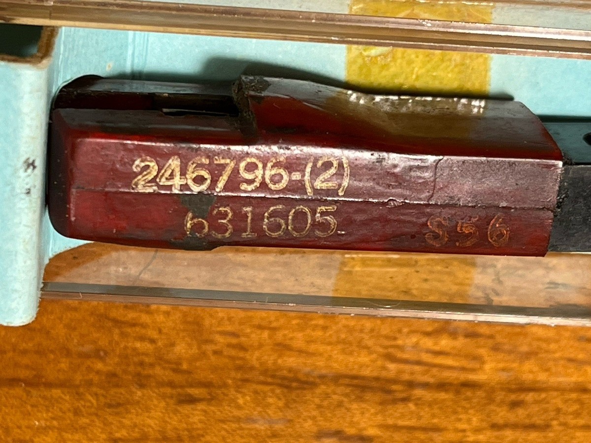 【SALOMON】 Vintage Seeburg Magnetic Original Redhead Jukebox Cartridge
