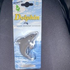 Dolphin Hanging Air Freshener Ocean Breeze By Little Trees for Car