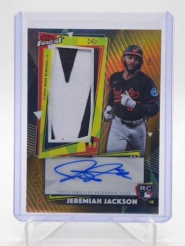 2026 Topps Finest Jeremiah Jackson Gold (RAW)