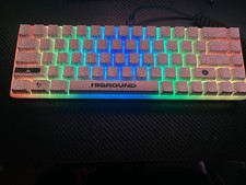 Higround Snowstone Basecamp 65 Compact Mechanical Wired USB RGB Gaming Keyboard